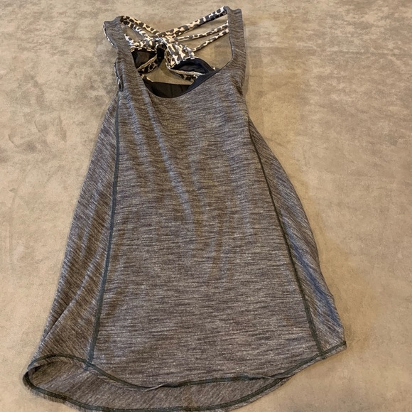 lululemon athletica Tops - Lululemon athletic gray/cheetah top